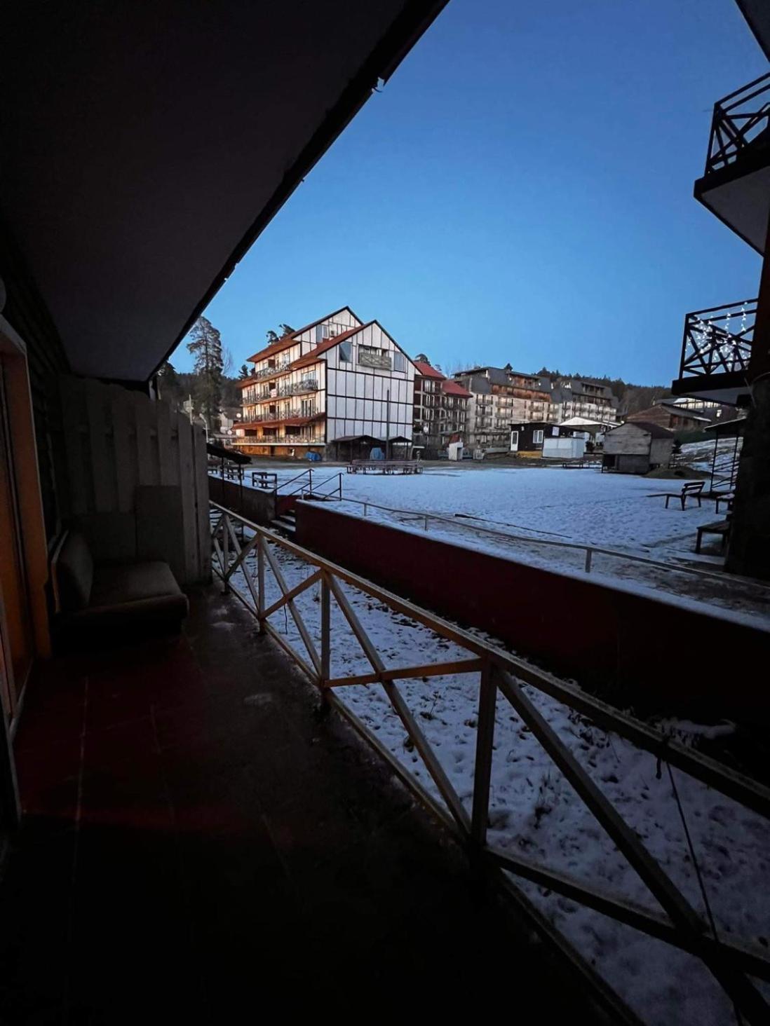 Hotel Mgzavrebi Bakuriani Eksteriør billede